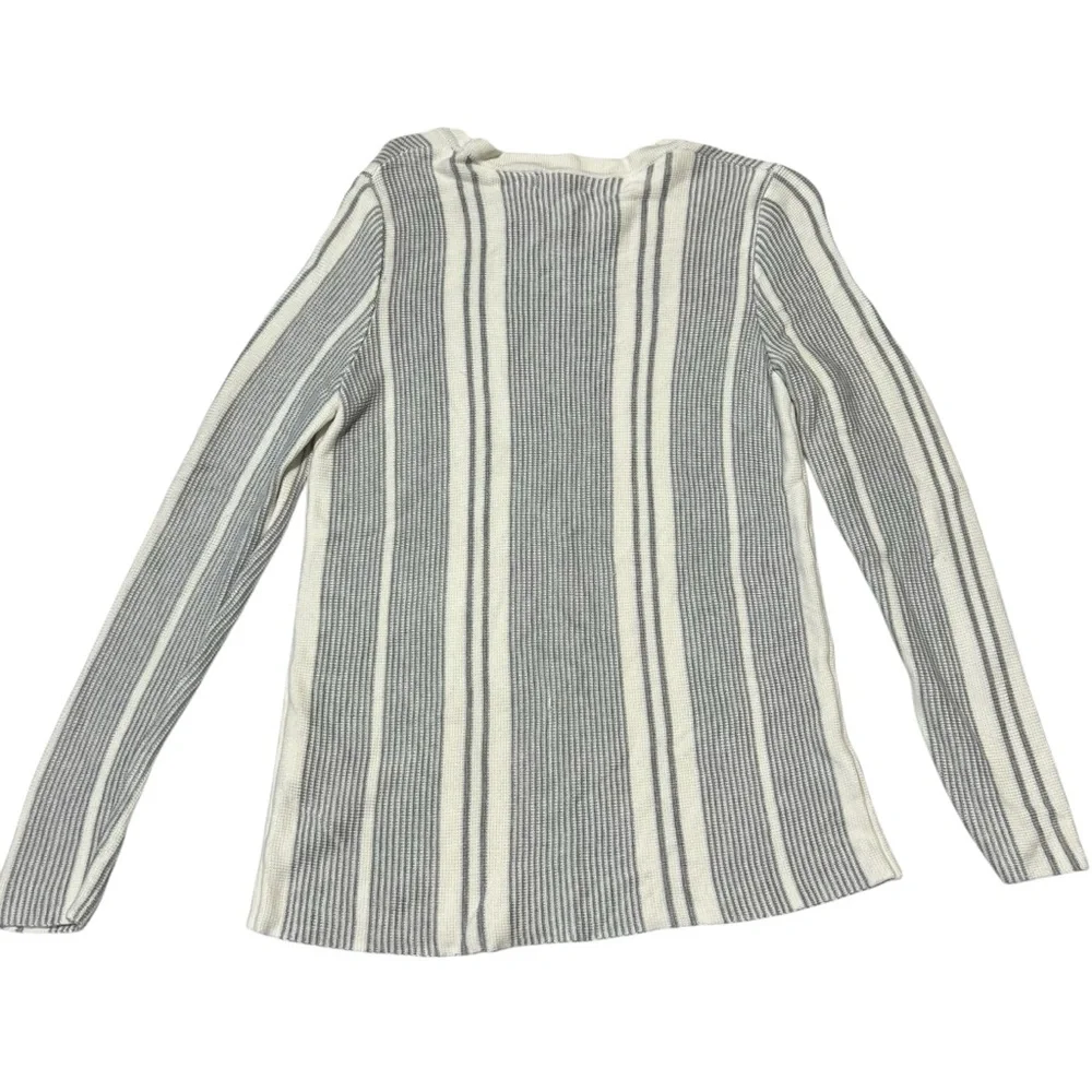 Market & Spruce - Womens Viscose Striped Sweater Sz. Medium